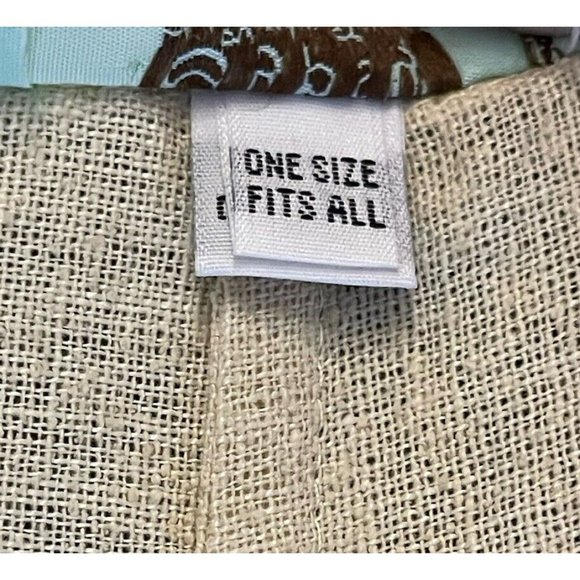 Gypsy By Karen Fowler Beige 100% Linen Drawstring Waist Ankle Pants OS Lagenlook - Picture 10 of 11